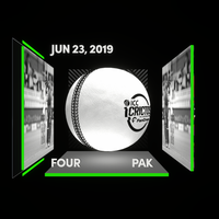 Digital Collectible For Babar Azam's Four At The 2019 ICC Men's Cricket World Cup