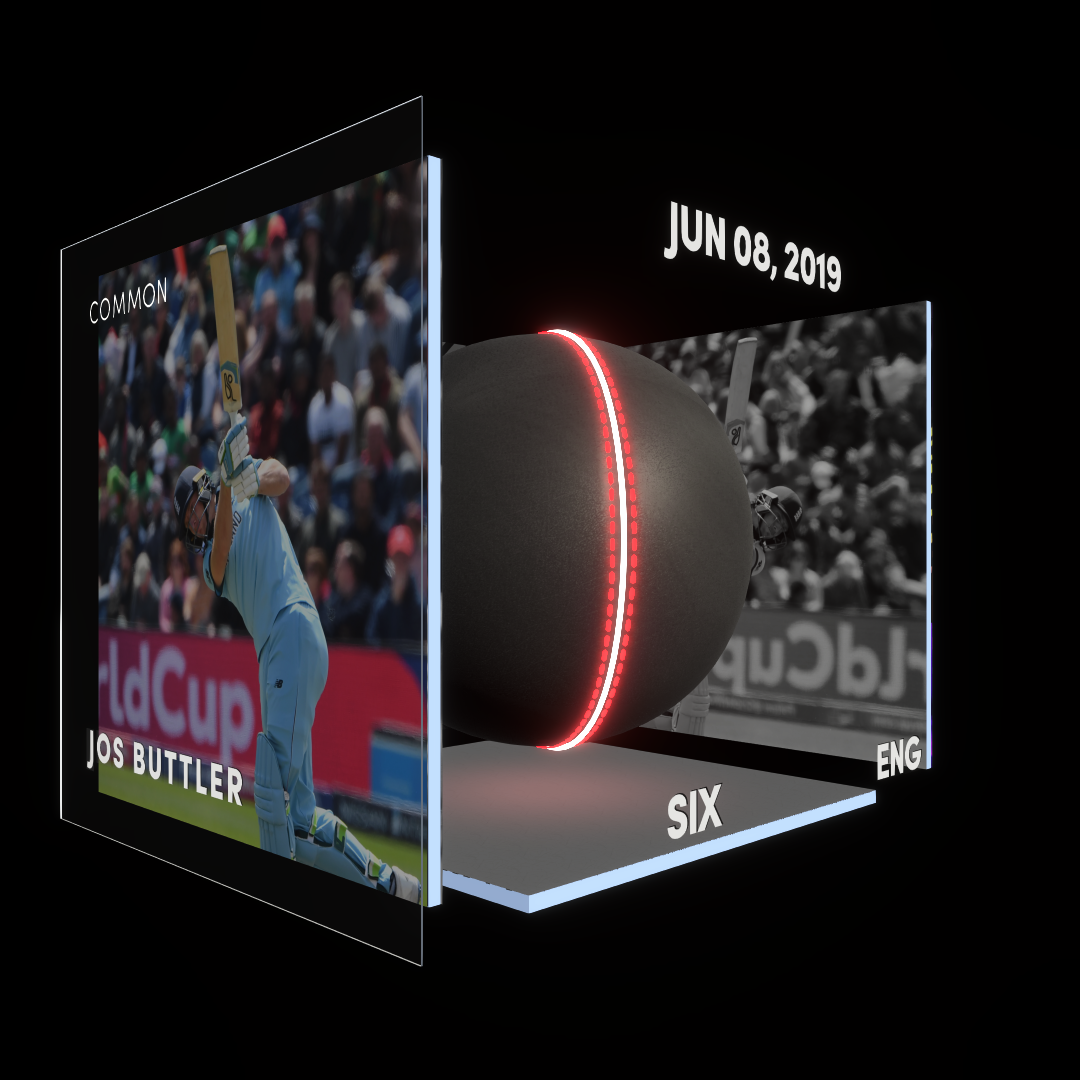 NFT For Jos Buttler's Six At The 2019 ICC Men's CWC