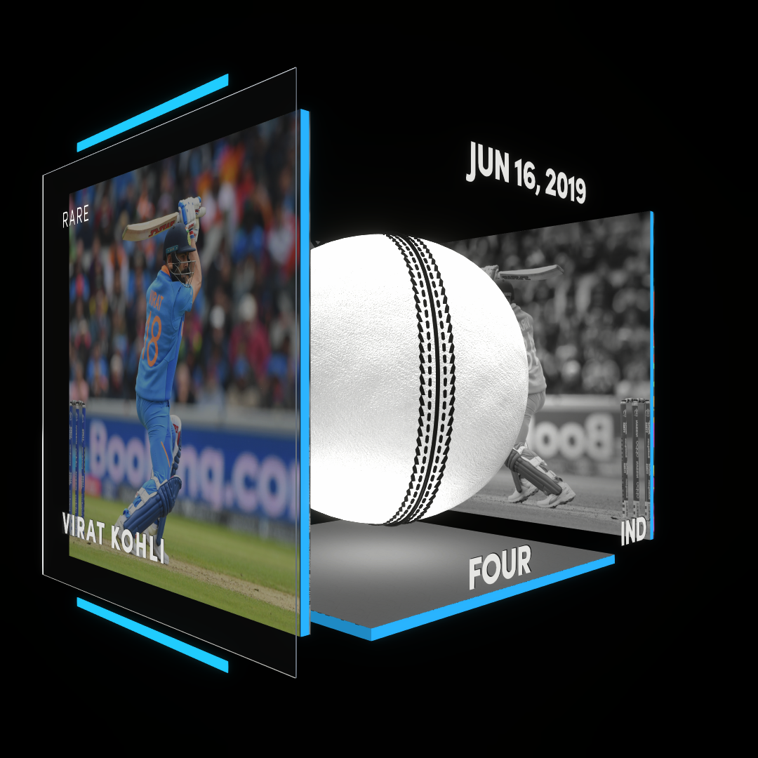 NFT For Virat Kohli's Four At The 2019 ICC Men's CWC